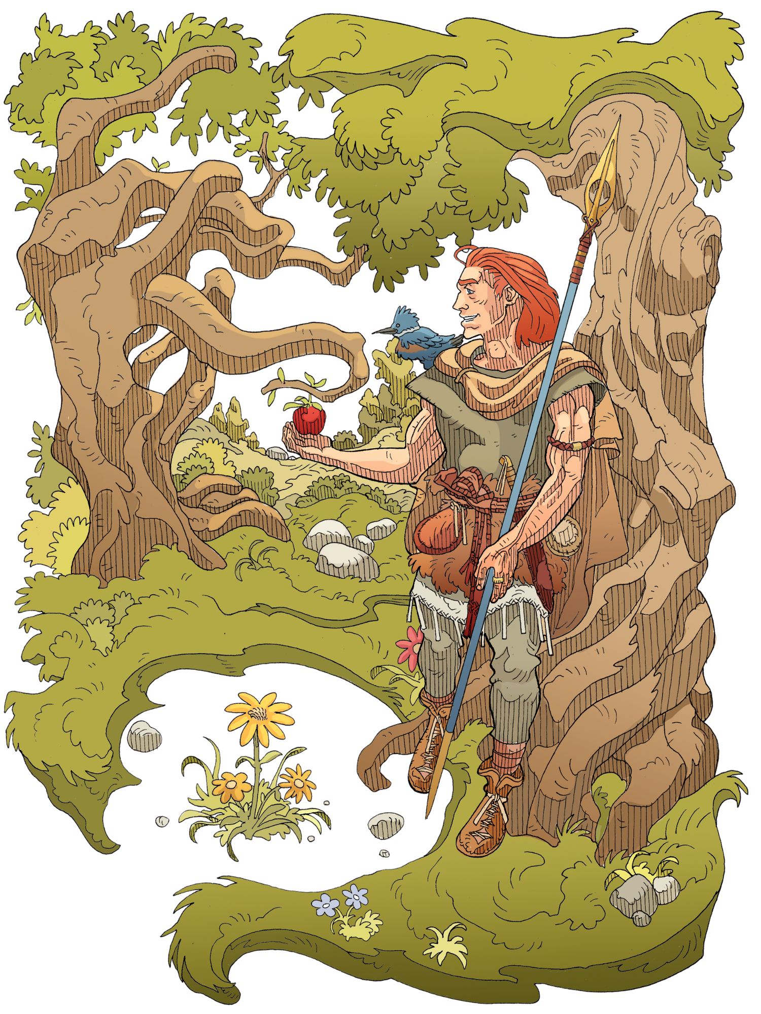 Sacred Celtic apple - Symbol of the Otherworld, wisdom, and the divine knowledge found in Irish mythology